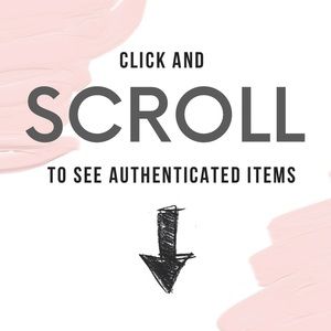 ✨AUTHENTICATED✨ ITEMS FOR YOUR REFERENCE!